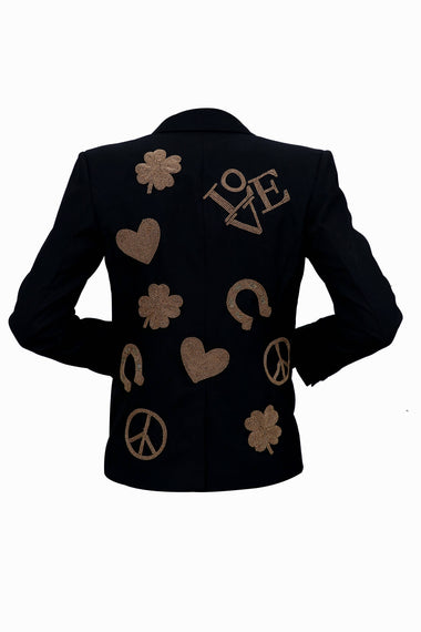 BL 396: Navy fabric / XXL