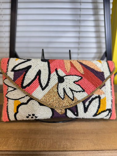 Bloom Of Flowers Clutch