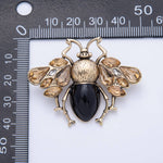 Vintage Gold Insect Animal Pin Brooch