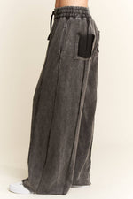 VINTAGE OVERSIZED SWEATPANTS: Denim