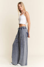 VINTAGE OVERSIZED SWEATPANTS: Denim