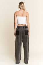 VINTAGE OVERSIZED SWEATPANTS: Denim