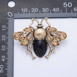 Vintage Gold Insect Animal Pin Brooch