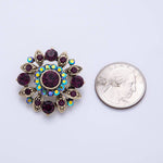Vintage Wine As Fine Brooch