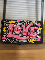 Black Love Clutch/Cross Body