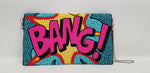 A BEADED BAG BANG CLUTCH