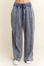 VINTAGE OVERSIZED SWEATPANTS: Denim