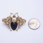Vintage Gold Insect Animal Pin Brooch