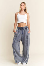 VINTAGE OVERSIZED SWEATPANTS: Denim