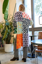 Soft Multi Patterned Cardigan
