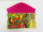 GOOD VIBES CLUTCH/ Cross Body