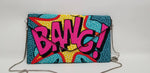 A BEADED BAG BANG CLUTCH