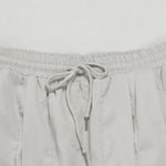 Halen ruffled wide-Leg pants drawstring hem: Khaki