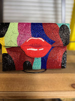 Rainbow kiss Clutch/CrossBody