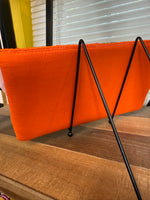 Butterfly Tangerine Clutch