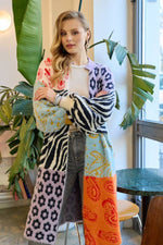 Soft Multi Patterned Cardigan
