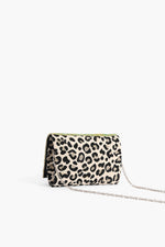 Safari Leopard Embellished Clutch