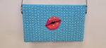 A BEADED BAG SEXY POP ART CLUTCH