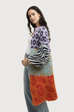 Soft Multi Patterned Cardigan