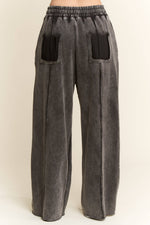 VINTAGE OVERSIZED SWEATPANTS: Denim