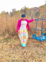 Rainbow Fringe Jeans