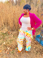 Rainbow Fringe Jeans